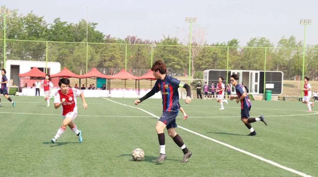 제10회 재중국산동성대한축구협회장배 청소년클럽 축구대회 진행